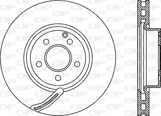 Open Parts BDR2392.20 - Kočioni disk www.molydon.hr