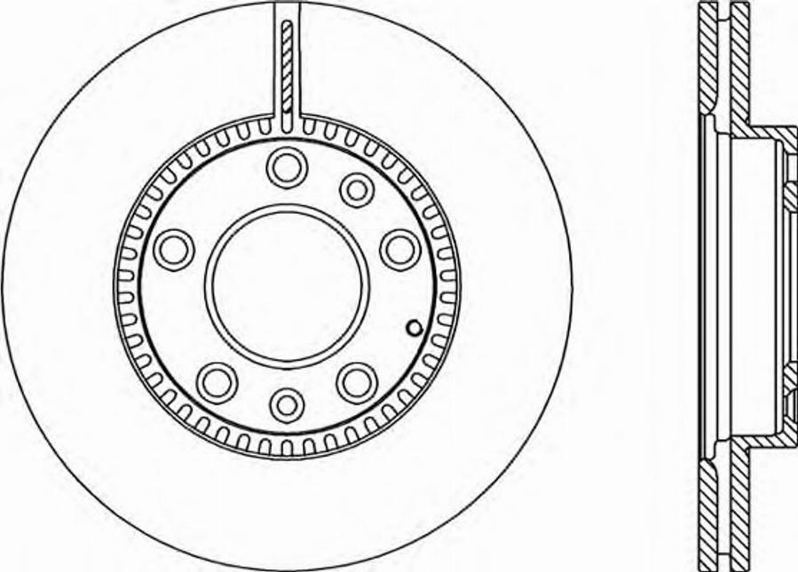 Open Parts BDR2356.20 - Kočioni disk www.molydon.hr