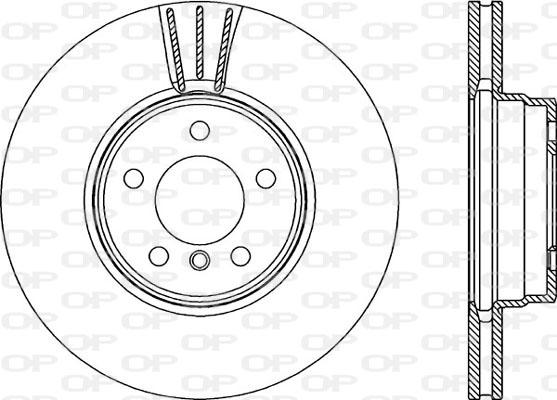 Open Parts BDR2361.20 - Kočioni disk www.molydon.hr