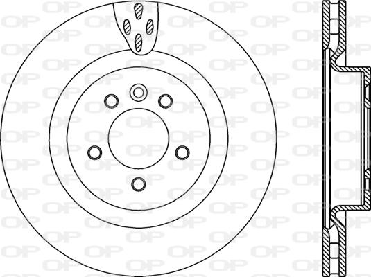 Open Parts BDR2362.20 - Kočioni disk www.molydon.hr