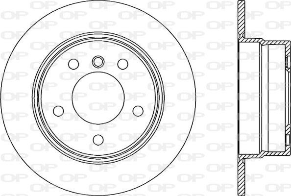 Open Parts BDR2330.10 - Kočioni disk www.molydon.hr