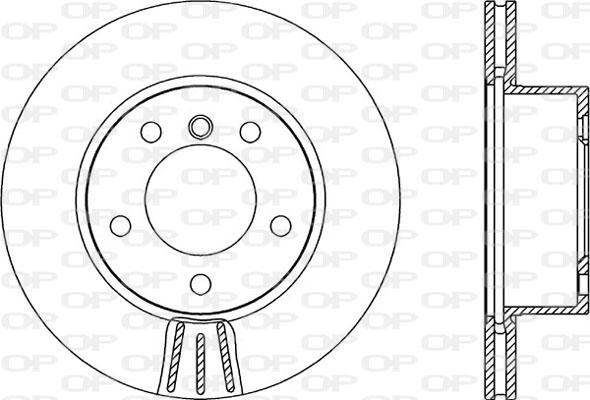 Open Parts BDR2328.20 - Kočioni disk www.molydon.hr