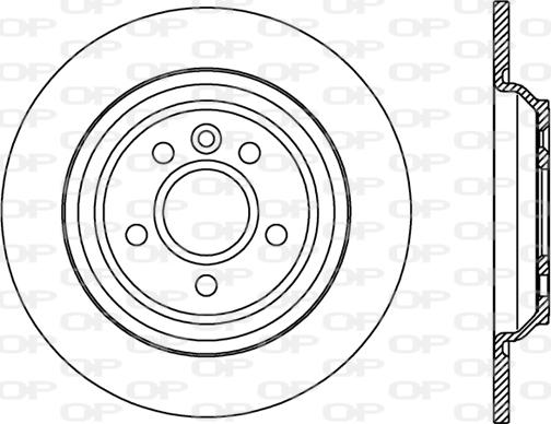 Open Parts BDR2379.10 - Kočioni disk www.molydon.hr