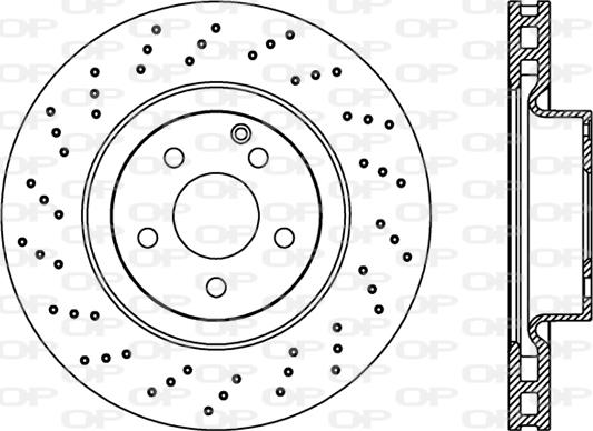 Open Parts BDR2373.25 - Kočioni disk www.molydon.hr