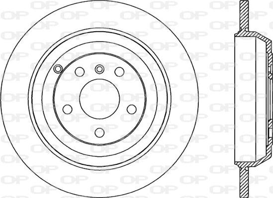 Open Parts BDR2296.10 - Kočioni disk www.molydon.hr