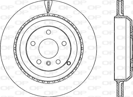 Open Parts BDR2297.20 - Kočioni disk www.molydon.hr