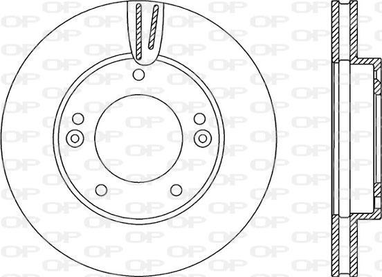 Open Parts BDR2240.20 - Kočioni disk www.molydon.hr