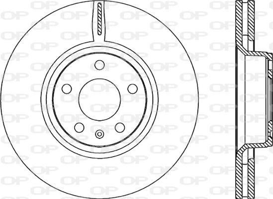 Open Parts BDR2269.20 - Kočioni disk www.molydon.hr