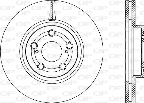 Open Parts BDR2266.20 - Kočioni disk www.molydon.hr