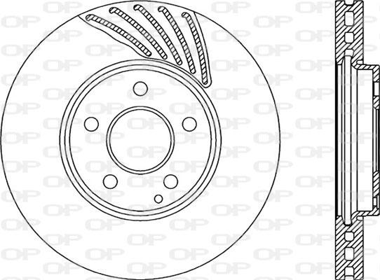 Open Parts BDR2267.20 - Kočioni disk www.molydon.hr