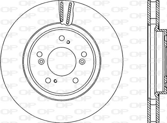 Open Parts BDR2202.20 - Kočioni disk www.molydon.hr