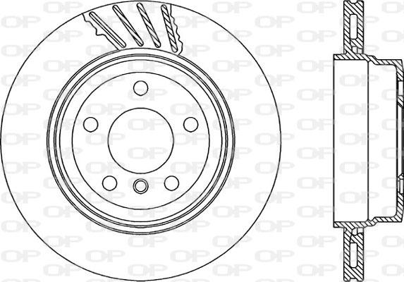 Open Parts BDR2235.20 - Kočioni disk www.molydon.hr