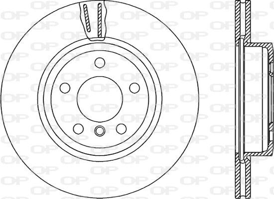 Open Parts BDR2236.20 - Kočioni disk www.molydon.hr