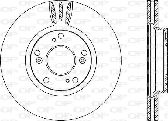 Open Parts BDR2226.20 - Kočioni disk www.molydon.hr