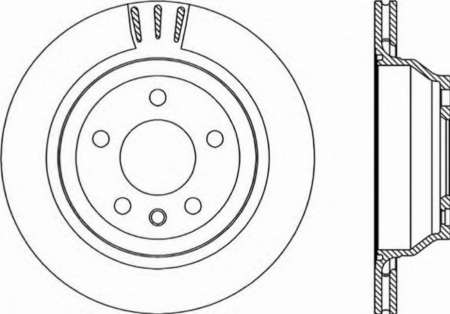 Open Parts BDR2220.20 - Kočioni disk www.molydon.hr