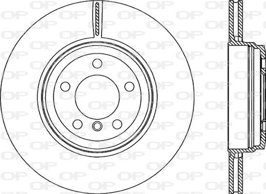 Open Parts BDR2222.20 - Kočioni disk www.molydon.hr