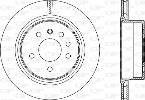 Open Parts BDR2227.20 - Kočioni disk www.molydon.hr