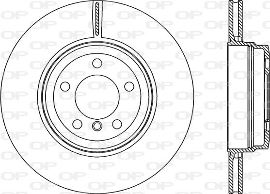 Open Parts BDR2279.20 - Kočioni disk www.molydon.hr