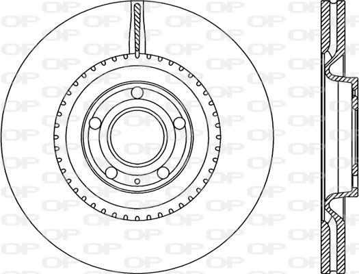 Open Parts BDR2270.20 - Kočioni disk www.molydon.hr