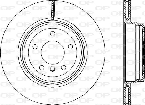 Open Parts BDR2277.20 - Kočioni disk www.molydon.hr