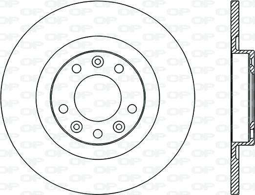 Open Parts BDR2741.10 - Kočioni disk www.molydon.hr