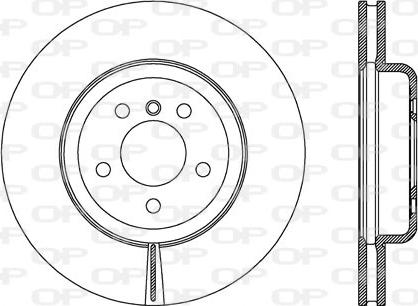 Open Parts BDR2748.20 - Kočioni disk www.molydon.hr