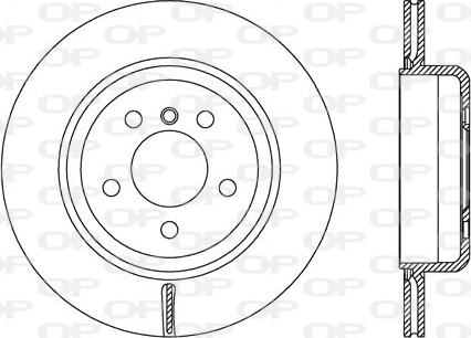 Open Parts BDR2747.20 - Kočioni disk www.molydon.hr