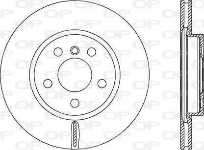 Open Parts BDR2751.20 - Kočioni disk www.molydon.hr