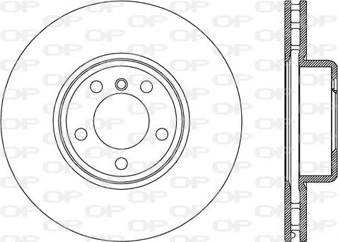 Open Parts BDR2764.20 - Kočioni disk www.molydon.hr