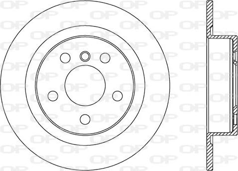 Open Parts BDR2763.20 - Kočioni disk www.molydon.hr