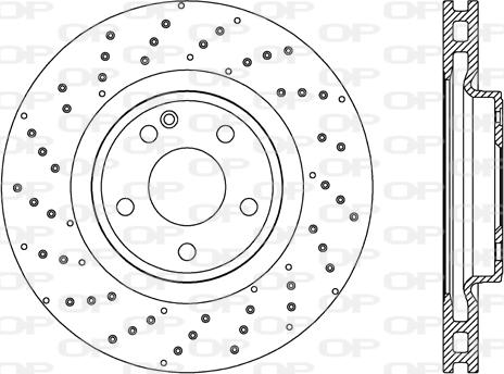 Open Parts BDR2704.20 - Kočioni disk www.molydon.hr