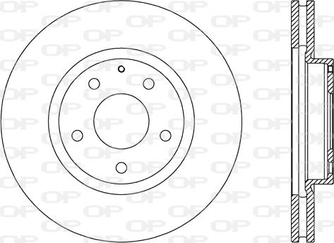 Open Parts BDR2706.20 - Kočioni disk www.molydon.hr