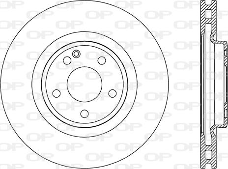 Open Parts BDR2702.20 - Kočioni disk www.molydon.hr