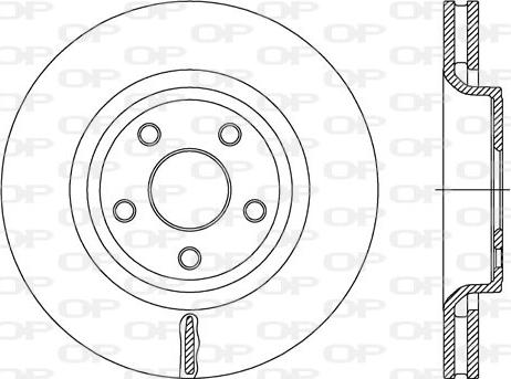 Open Parts BDR2712.20 - Kočioni disk www.molydon.hr