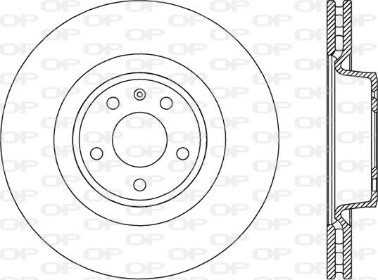 Open Parts BDR2784.20 - Kočioni disk www.molydon.hr