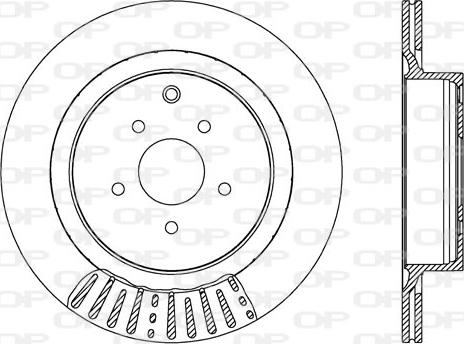 Open Parts BDR2780.20 - Kočioni disk www.molydon.hr