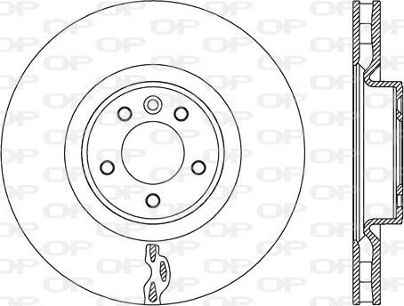 Open Parts BDR2775.20 - Kočioni disk www.molydon.hr