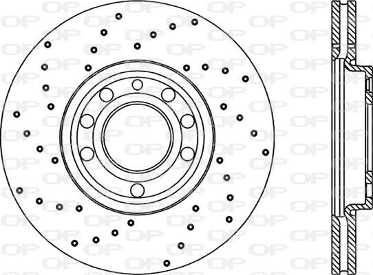 Open Parts BDRS1991.25 - Kočioni disk www.molydon.hr