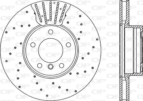 Open Parts BDRS1940.25 - Kočioni disk www.molydon.hr