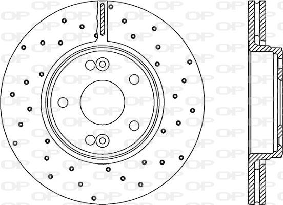 Open Parts BDRS1958.25 - Kočioni disk www.molydon.hr