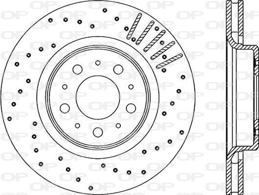 Open Parts BDRS1965.25 - Kočioni disk www.molydon.hr