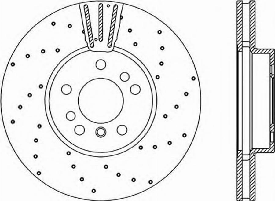 Open Parts BDRS1903.25 - Komplet kočnica, disk-kočnica www.molydon.hr