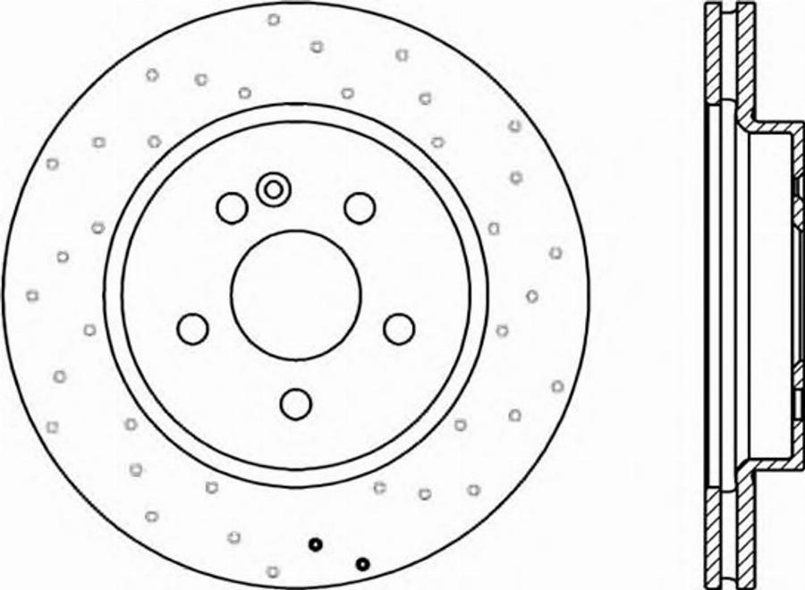 Open Parts BDRS1915.25 - Kočioni disk www.molydon.hr