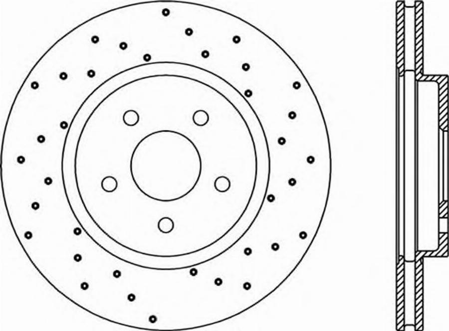 Open Parts BDRS1912.25 - Komplet kočnica, disk-kočnica www.molydon.hr