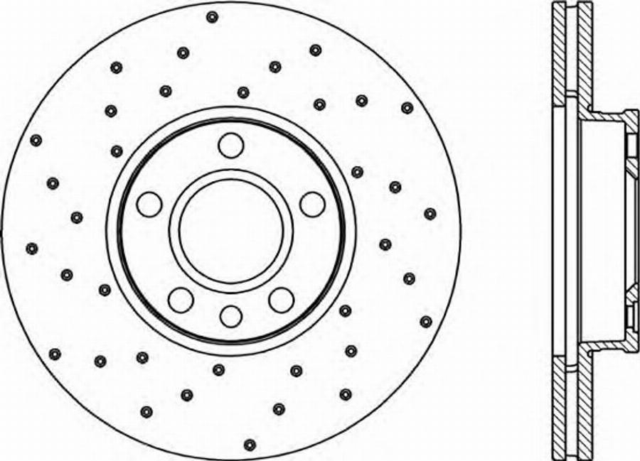 Open Parts BDRS1937.25 - Kočioni disk www.molydon.hr