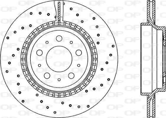 Open Parts BDRS1975.25 - Kočioni disk www.molydon.hr