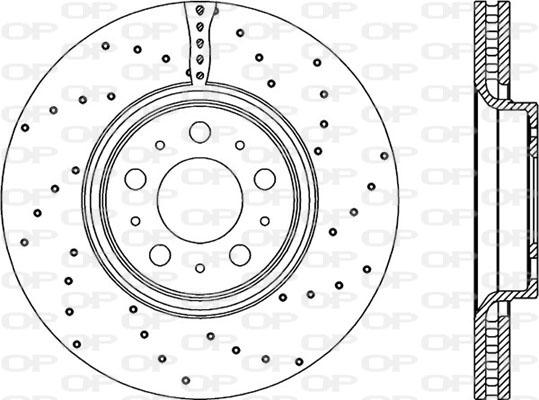 Open Parts BDRS1976.25 - Kočioni disk www.molydon.hr