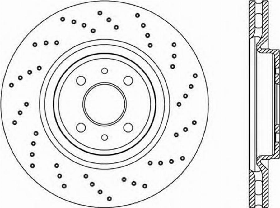 Open Parts BDRS197325 - Kočioni disk www.molydon.hr