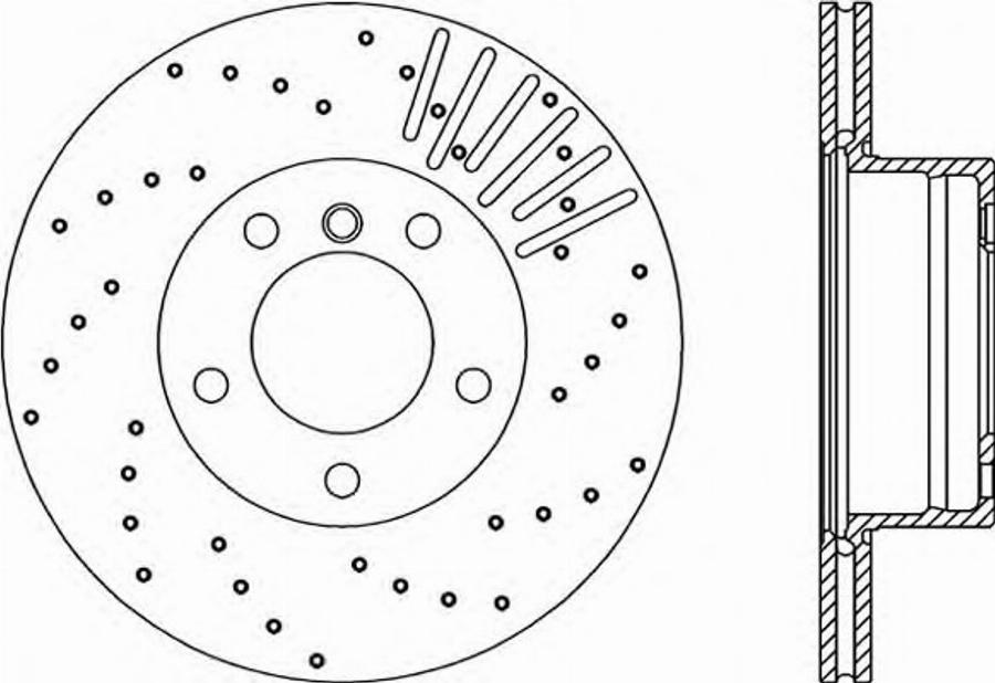 Open Parts BDRS1669.25 - Kočioni disk www.molydon.hr