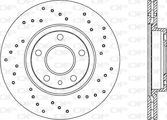 Open Parts BDRS1664.25 - Kočioni disk www.molydon.hr